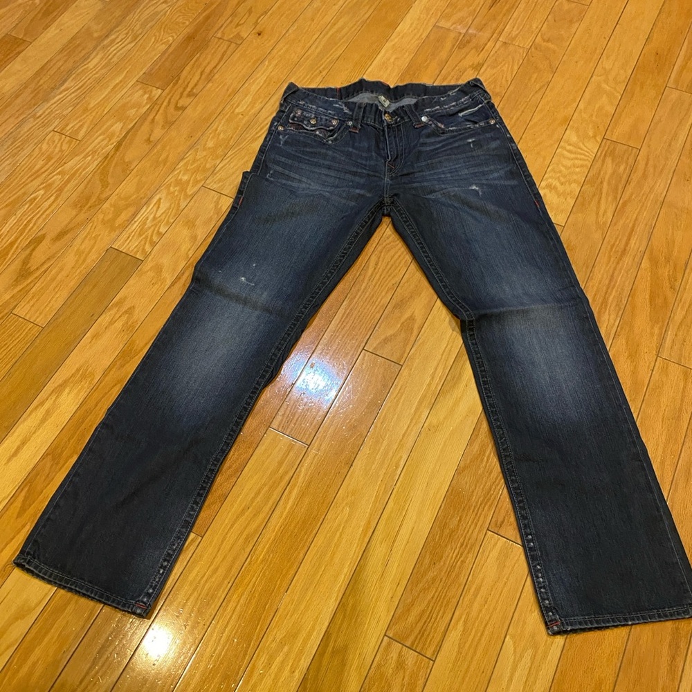 True Religion Ricky Straight w/ Flap Pockets